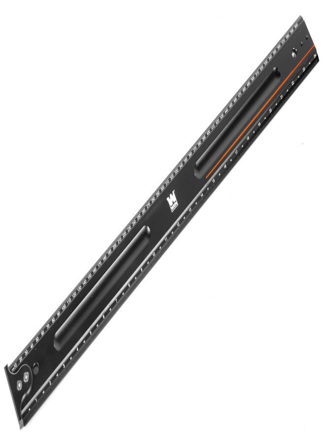 WEN 24-Inch Measuring Ruler With Hook Stop (ME824R) - Image 1