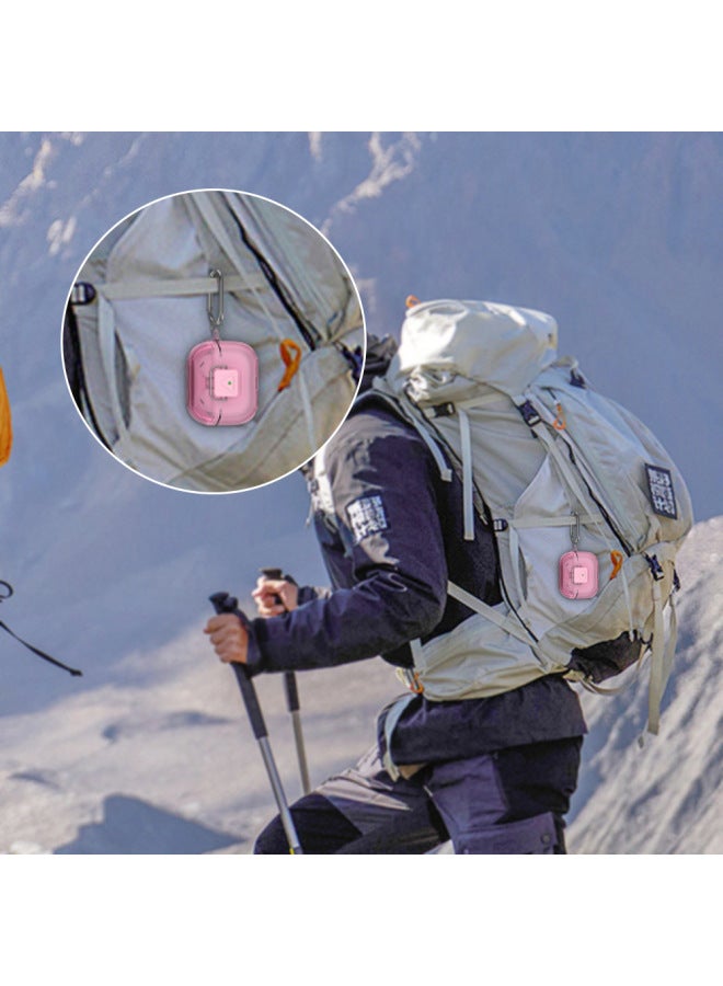 إسكدنيا غطاء حماية لسماعات بلوتوث SamsungFor SamsungGalaxy Buds3 من مادة TPU سبليت سويتش 3 برو-اللون: أزرق شفاف-الموديل: D55 - Image 3