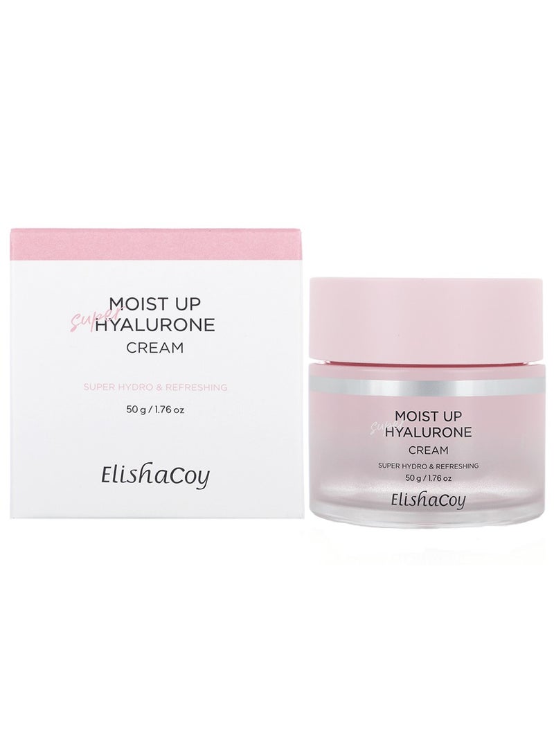 elishacoy Moist Up Hyalurone Cream Super Hydro and Refreshing 50gm - Image 1