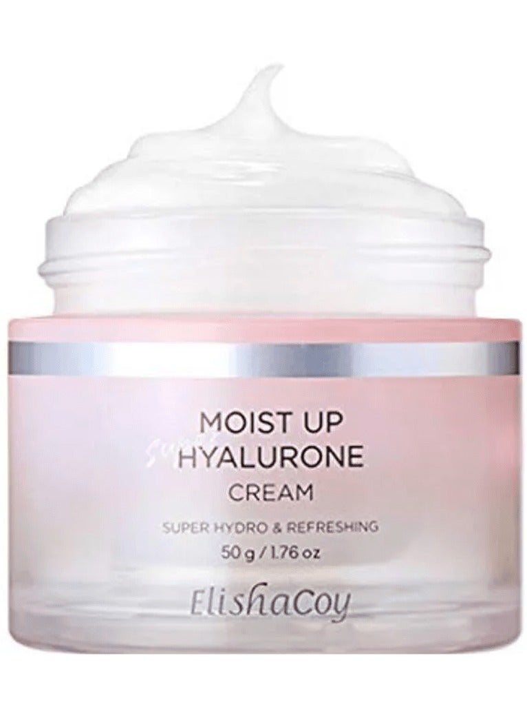 elishacoy Moist Up Hyalurone Cream Super Hydro and Refreshing 50gm - Image 2