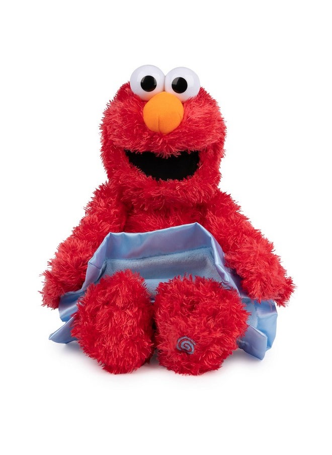 GUND GUND Sesame Sesame Street Official Peek-a-Boo Elmo Animated Muppet Plush, Premium Plush Sensory Toy for Ages 18 Months & Up, Red/Blue, 15”  - Image 1