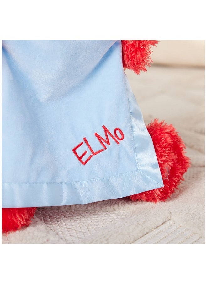 GUND GUND Sesame Sesame Street Official Peek-a-Boo Elmo Animated Muppet Plush, Premium Plush Sensory Toy for Ages 18 Months & Up, Red/Blue, 15”  - Image 4