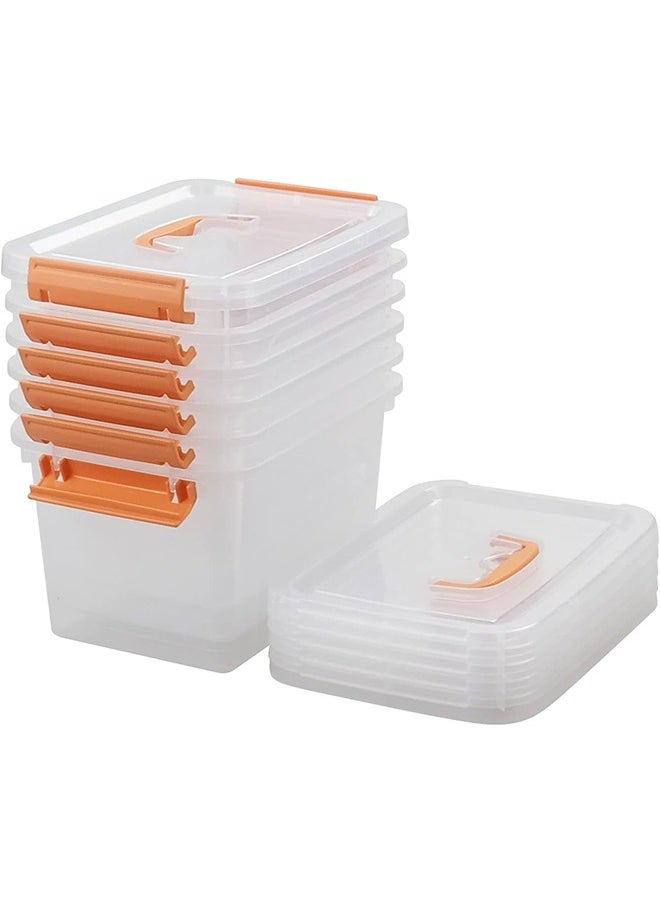 CityRiya-Long - Storage Bin Clear Storage Box with Lid Clothes Storage Container for Organizing Storage Bin Organizer, Durable Office Carrying Cases Small Toy Boxes Organizer for Clothes Storage (L 41*29*23cm) - Image 1