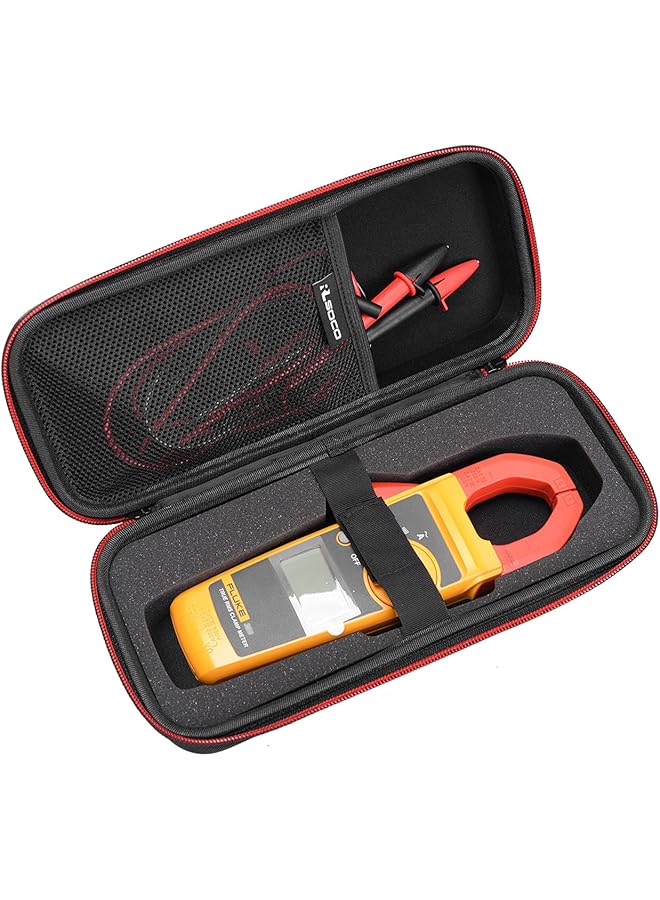 RLSOCO حافظة RLSOCO لـ KAIWEETS HT208D و FL376/Fluke 376/375/374/373/902 و PeakTech 1670/1615/1625/4350 و UNI-T UT201 و VOLTCRAFT VC-750 E Clamp Ampere Metric (حافظة فردية فقط) - Image 1