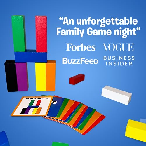 The Uzzle Stack Royale Board Game, Fast & Fun Family Board Game for Children & Adults, Color Block Puzzles Games for Ages 4+ - Image 3
