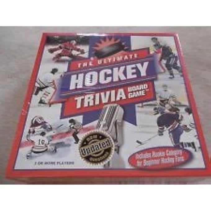Outset Ultimate Hockey Trivia Board Game New Updated Questions - Image 1