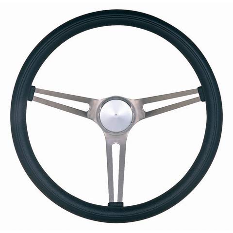 Grant 969-0 Classic Nostalgia Style Steering Wheel with Black Foam Grip and Brushed Stainless Spokes - Image 5