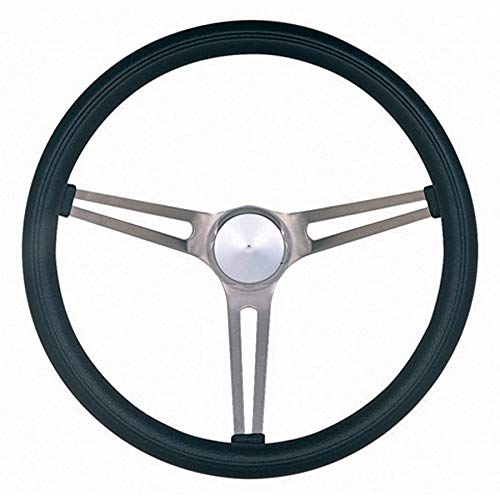 Grant 969-0 Classic Nostalgia Style Steering Wheel with Black Foam Grip and Brushed Stainless Spokes - Image 3