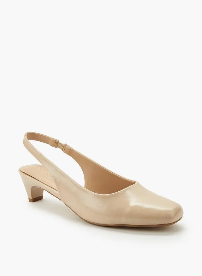 سيليست Women Kitten Heel Slingback Shoes