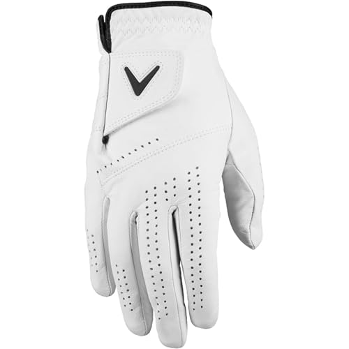 Callaway Golf Dawn Patrol Glove (Worn on Right Hand, White 2024, Medium, Standard) - Image 2