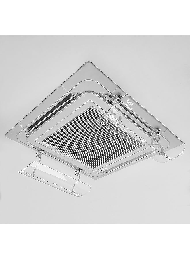 Witforms Cassette Adjustable Ac Air Deflector Suitable For Cassette Air Conditioner'S Easy To Install And Remove - Image 1