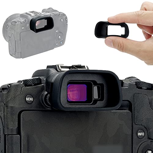 Kiorafoto EOS R8 RP Eyecup Eyepiece，Soft Silicon Extended Camera Eye Cup Viewfinder Special Designed for Canon EOS R8 RP Mirrorless Digital Camera - Image 1
