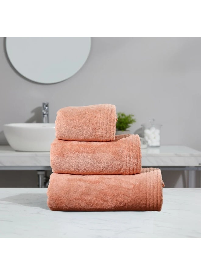 Relef Classic Large Bath Towel 90X180 cm, Apricot - 1 Piece - Image 1