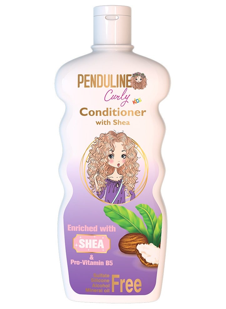 Penduline Curly Kids Conditioner | Shea Butter | 300 Ml |  Frizz Control |Nourishing & Moisturizing - Image 1