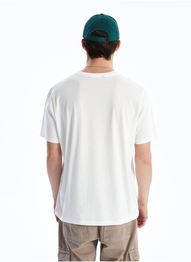 LC WAIKIKI - Crew Neck Printed Jersey Men's T-Shirt - Image 1