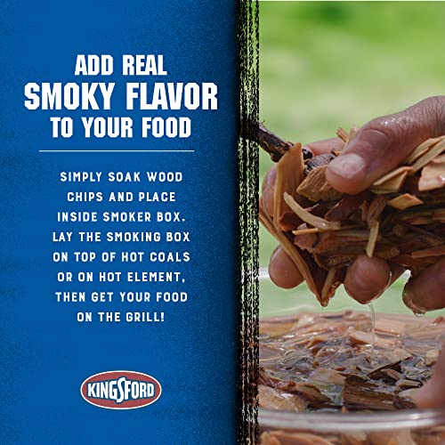 Kingsford Stainless Steel Smoker Box for Grill | Smoking Box for All Grills | Heavy Duty BBQ Accessories | Easy Way to Turn Any Grill Into A BBQ Smoker - Image 3