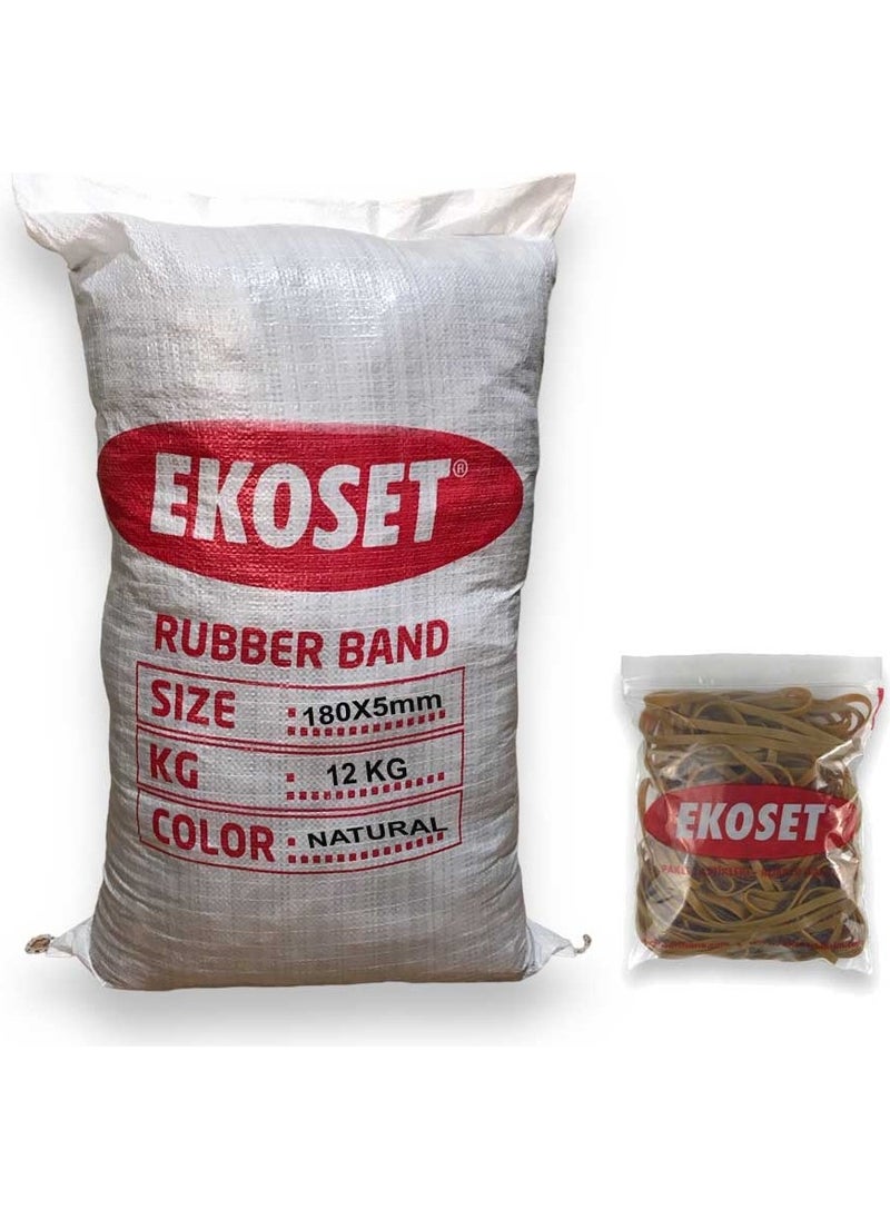 Ekoset Thick Case Rubber 12 kg 180 x 5 mm  - Image 1