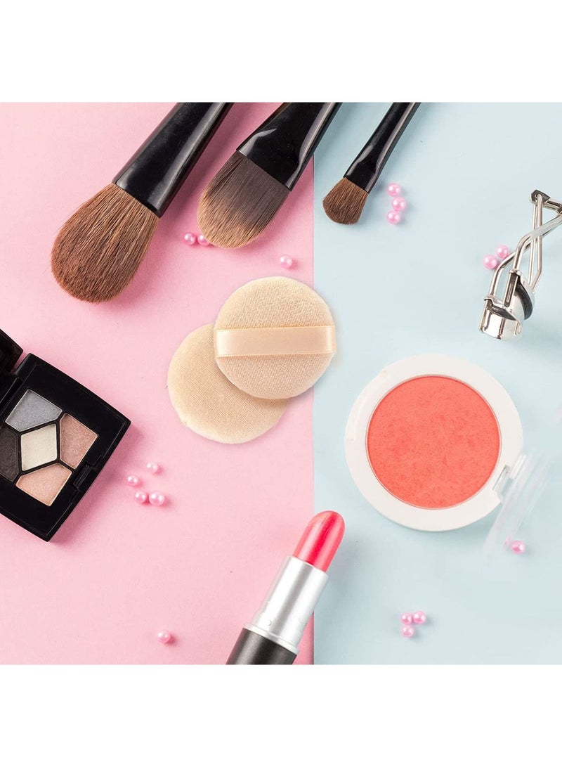 SYOSI وسادة بودرة التجميل الناعمة أداة مكياج إسفنجية 2.95 بوصة من القطن النقي - Image 4