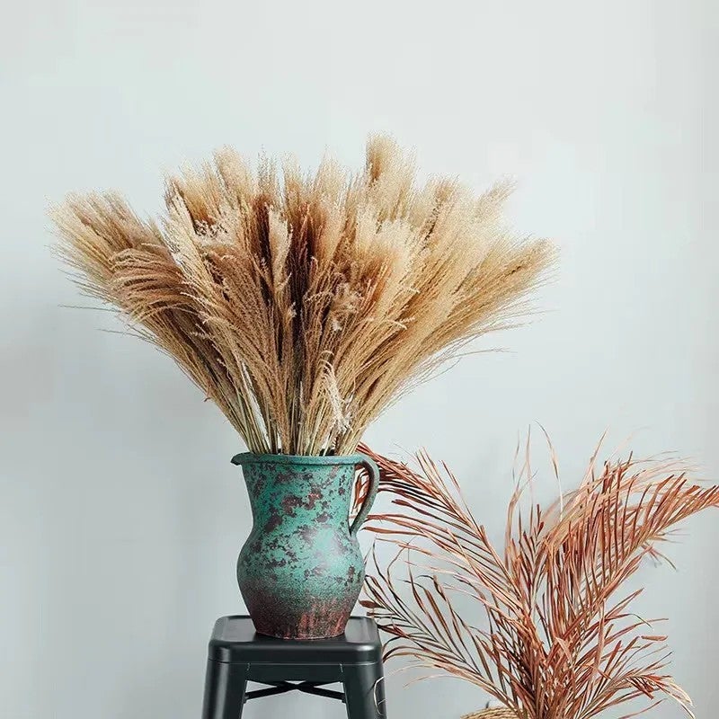 Bluejw Dried Pampas Grass Bouquet - Natural Dried Plants Horsetail Whisk for Wedding Centerpieces, Home Decor & Event Arrangements - Image 3