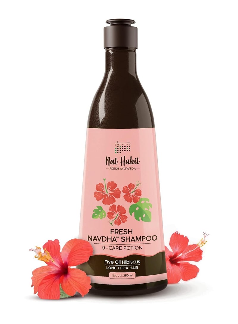 Nat Habit Hibiscus Shampoo  250ml