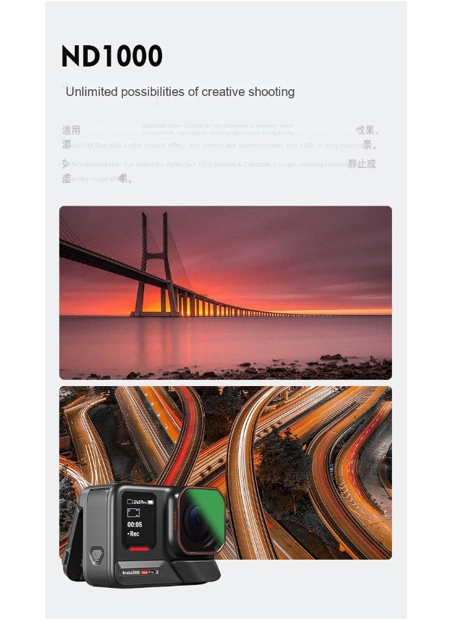 Generic - Insta360 Ace Pro 2 Filter Kit Compatible - Image 1