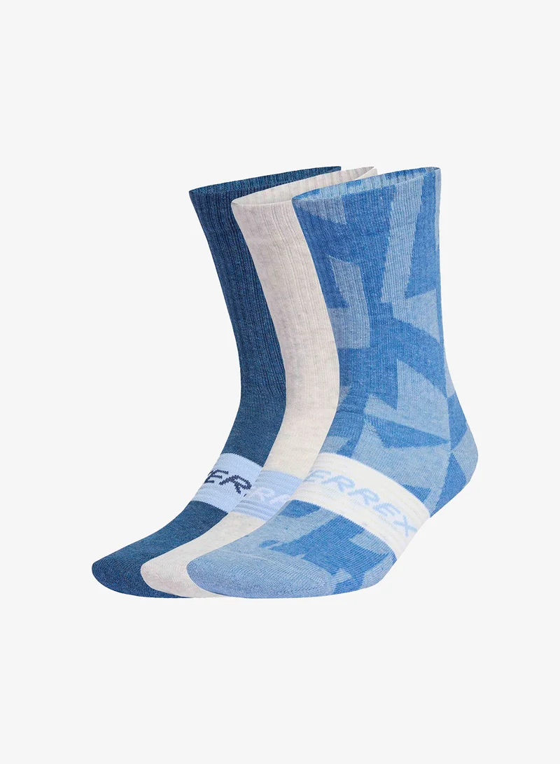 اديداس ثلاث جوارب تيريكس متعددة الاستخدامات