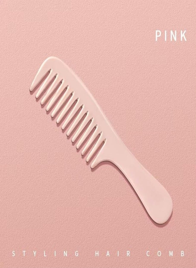 KLIVE Wet Dry Detangling Comb Wide Tooth Shampoo Hair Comb For Curly Wavy Hair, Scalp Gentle Hair Brush, Anti‑Static Hair Care Tool - Image 3