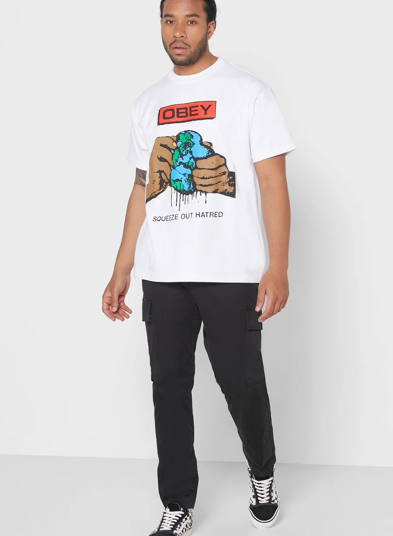 OBEY Squeeze Out Hatred T-Shirt