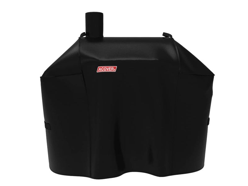 acoveritt Expert Grill Offset Smoker Cover, Waterproof Grill Cover, 56.5 inch Black - Image 1