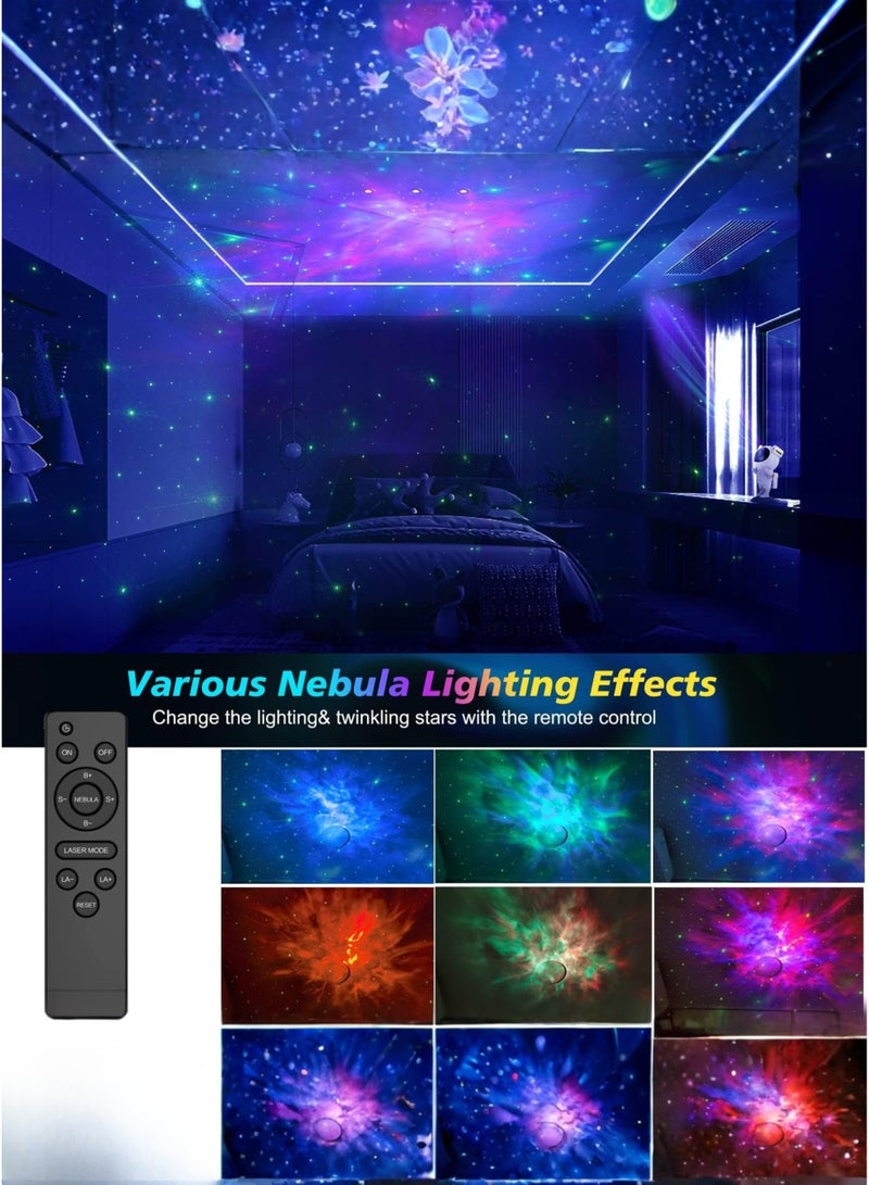 Sunshine Trade World Astronaut Helmet Projector for Kids Room – LED Star & Moon Projector Night Light with 360° Rotating Nebula & Galaxy Effects – Space-Themed Bedroom Decor for Children - Image 3