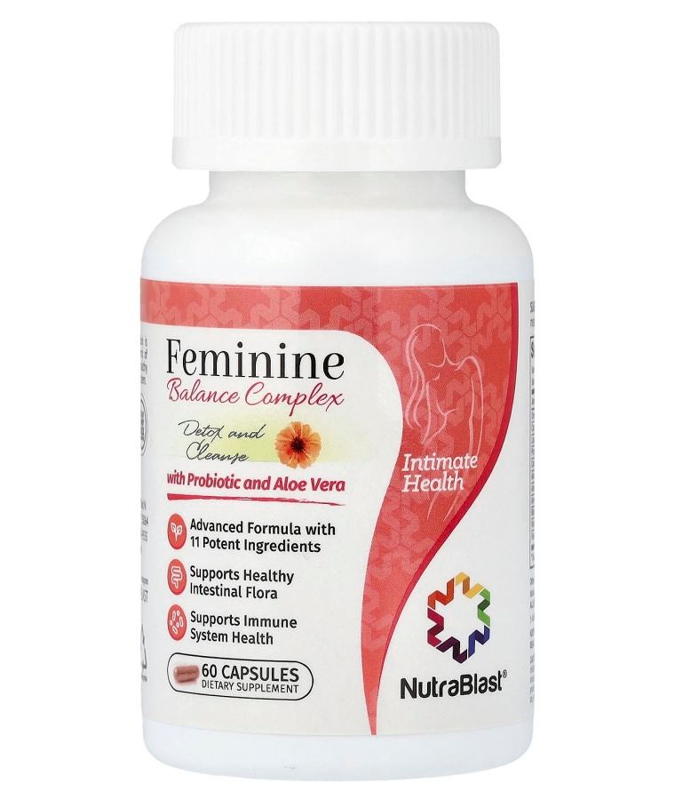 NutraBlast Feminine Balance Complex 60 Capsules
