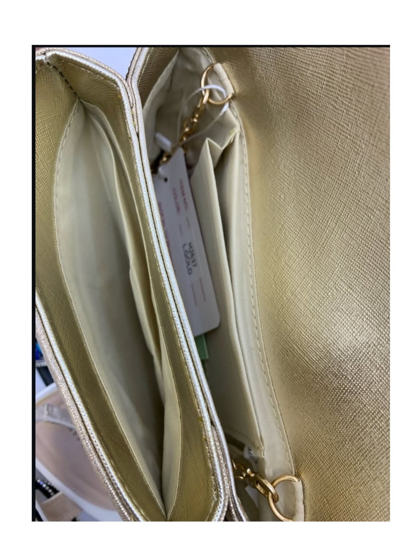 شنطة سوارية حريمي فضي أنيقة للمناسبات والسهرات – شنطة كروس بحجم واسع وخامة فاخرة – حقيبة يد نسائية شيك تناسب جميع الإطلالات - Image 3