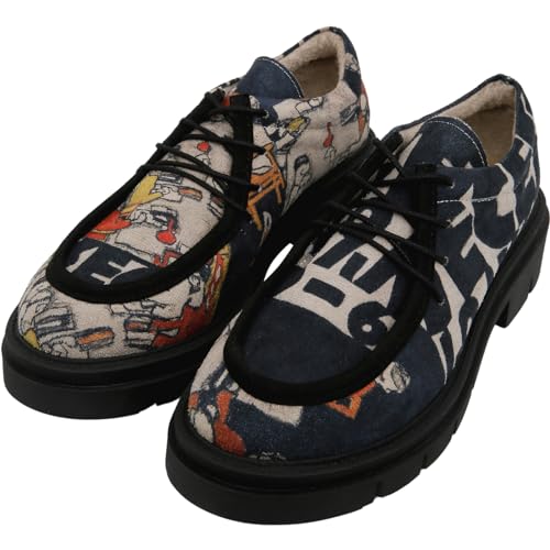DOGO Platform Loafers for Women - Handmade and Vegan Leather Penny Loafers for Women, Supper Design, Size 6 - Image 1