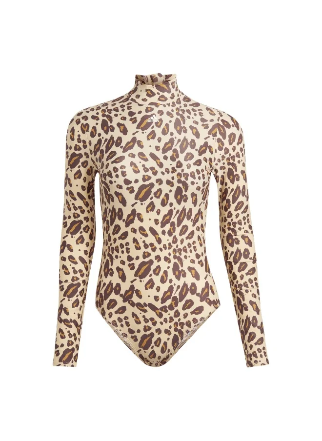 اديداس adidas Longsleeve Suit Brown Swim Tops 26"