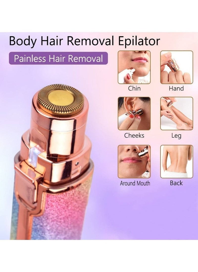 Facial Hair Removal for Women Man Electric Eyebrow Shaper Trimmer Eye Brow Hair Remover Perfect Painless Shaver Device Lady Face Razor Lip - Image 2