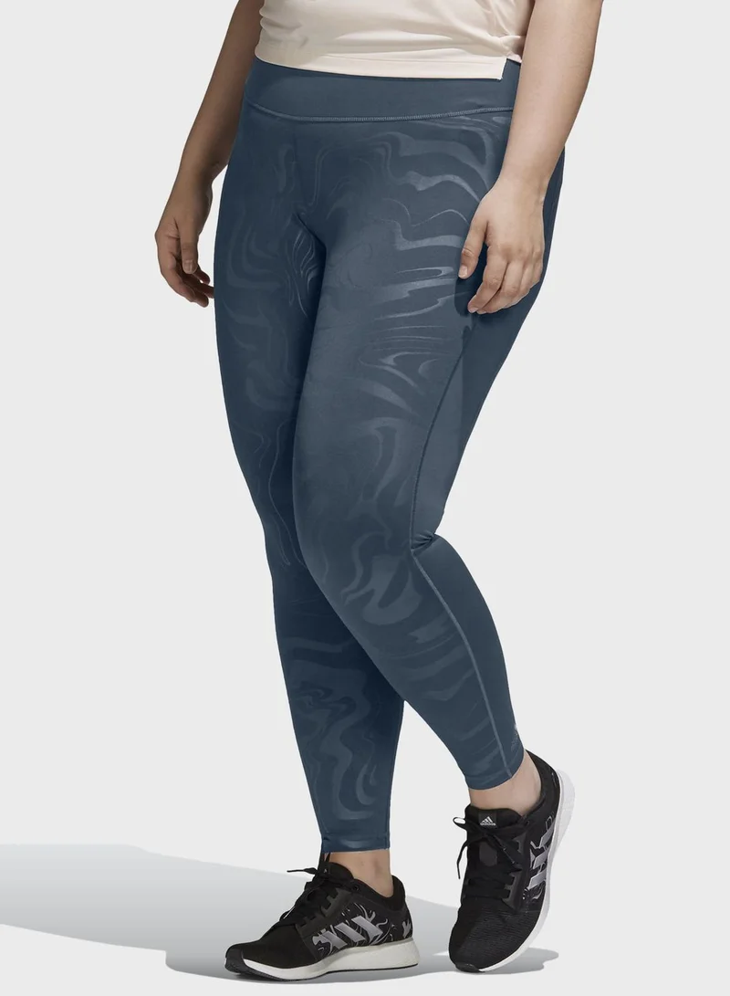Adidas Glam On Graphic Tights