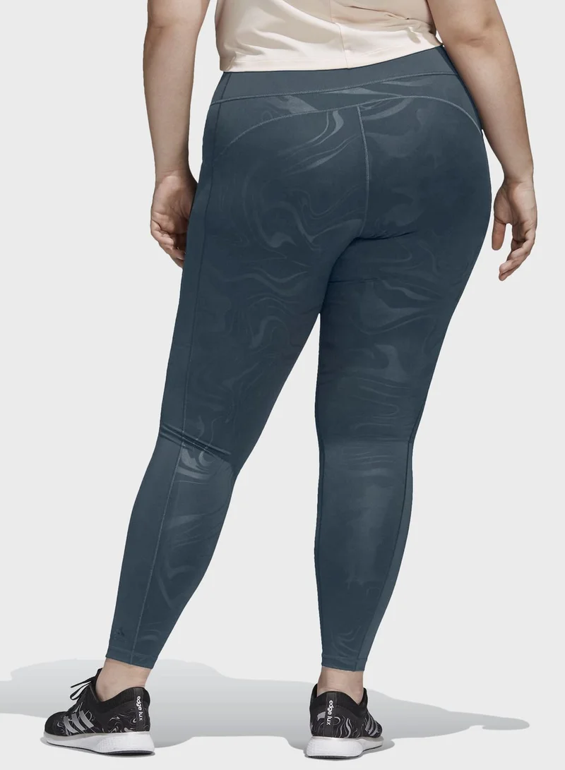 Adidas Glam On Graphic Tights