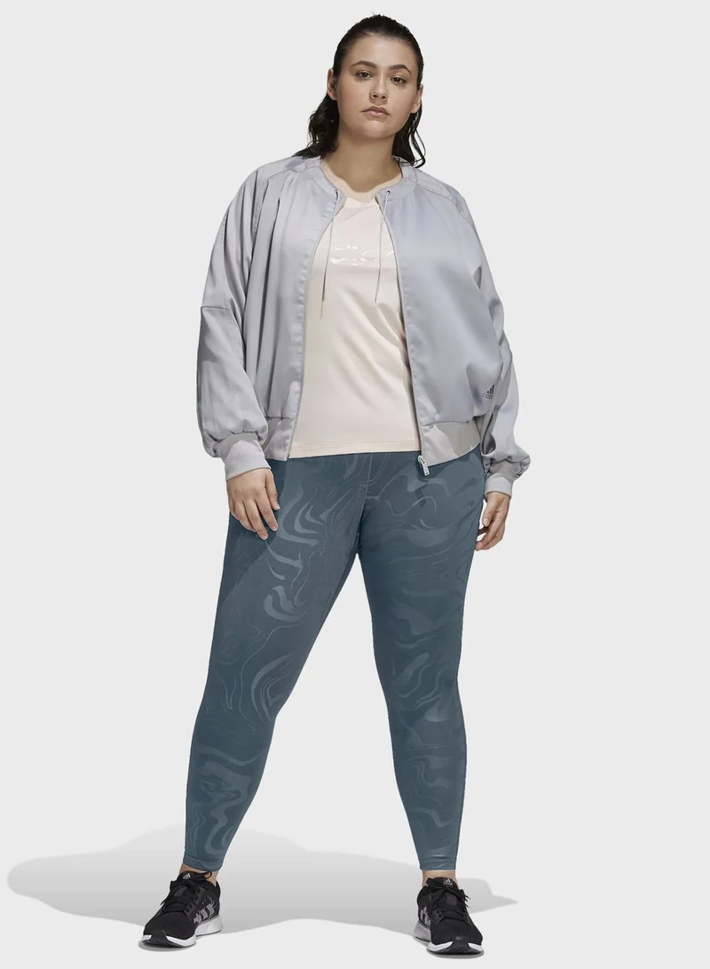 Adidas Glam On Graphic Tights