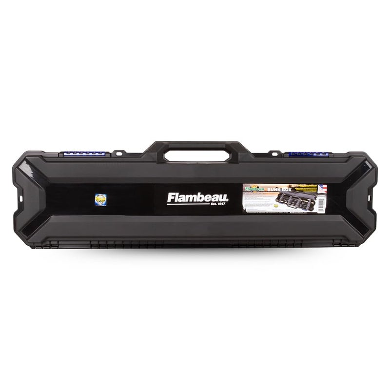 Flambeau Outdoors 4455BB Rod Bunk Box, Portable Fishing Rod Storage, Black - Image 1