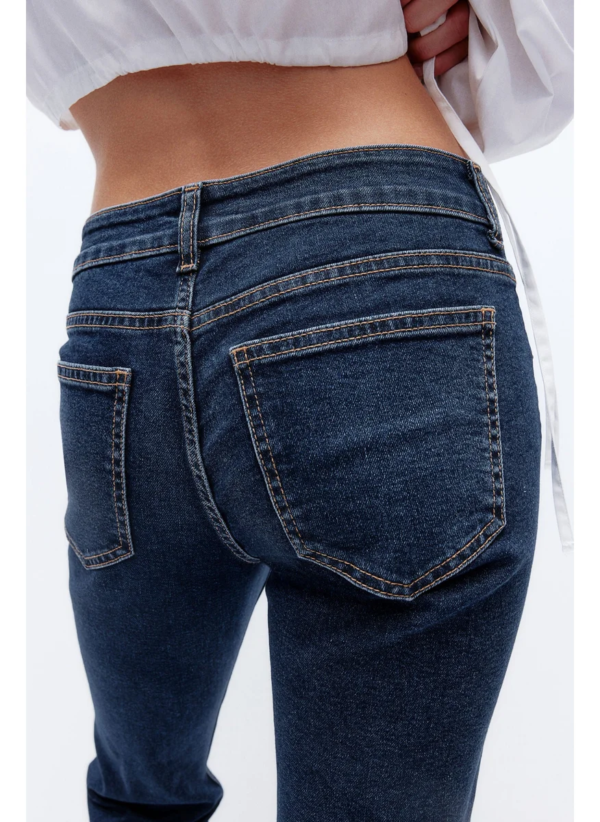 H&M Flared Low Jeans