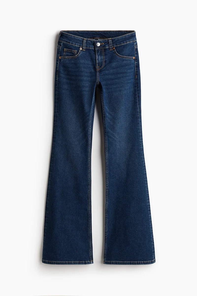 H&M Flared Low Jeans