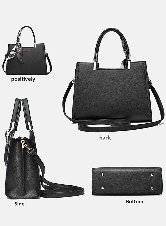 Handbags Purses for Women, PU Leather Tote Purse, Designer Handbag Shoulder Bag Top Handle Satchel Bags - Image 4