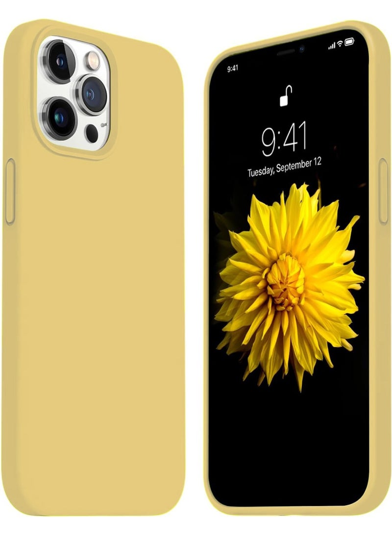 iPhone 13 Pro Max Case Cover Silky-Soft Touch Full-Body Protective Case with Microfiber Lining Cover For iPhone 13 Pro Max 6.7-inch - Image 1