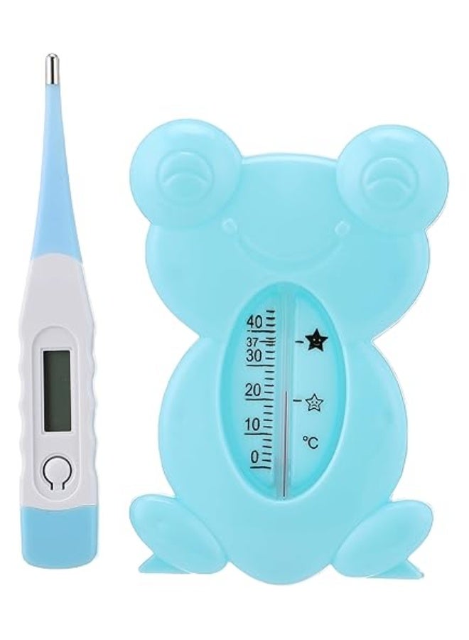 La Frutta La Fruta Baby Thermometer and Bath Set - Blue - Image 1