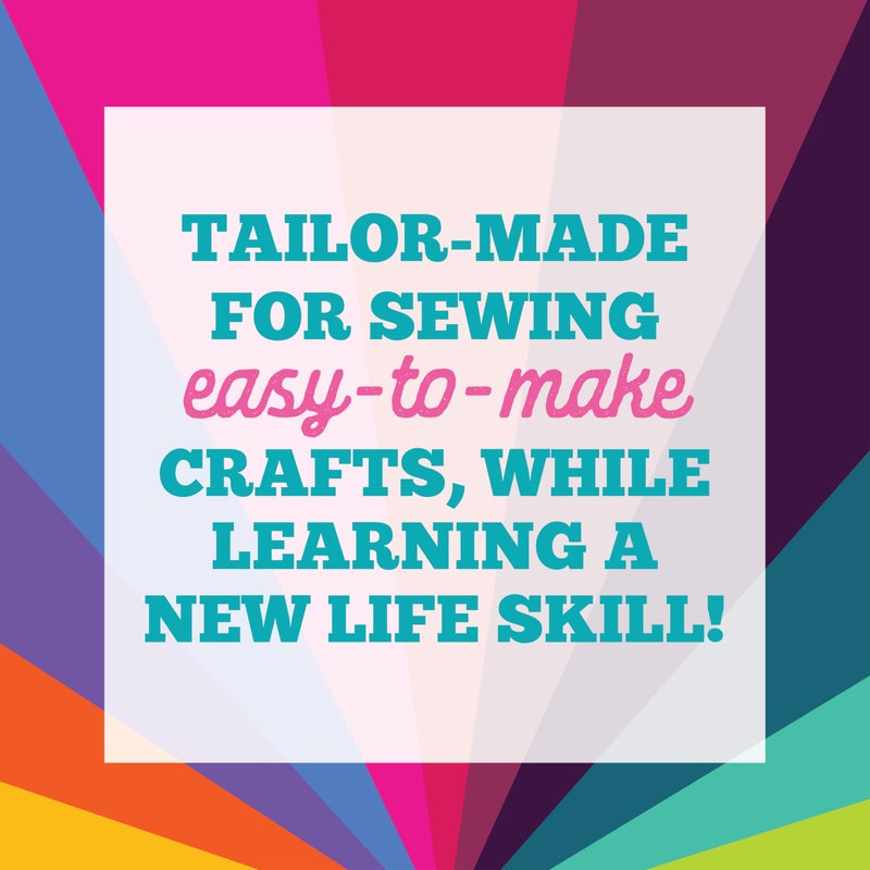 Craft Tastic Craft-tastic Let’s Learn to Sew – Mini Sewing Kit, Arts and Crafts, Art Supplies, Embroidery Kit for Beginners, Includes Sewing Supplies, Easy-to-Follow Instructions, Arts & Crafts, Ages 7+ - Image 3