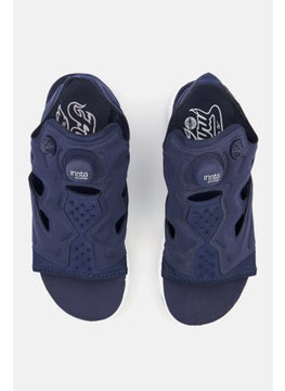 Reebok Men Insta Pump Fury  Slip On Sandals, Navy  - Image 4