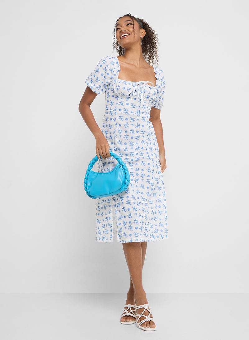 جينجر فستان بطبعة زهور - Image 4