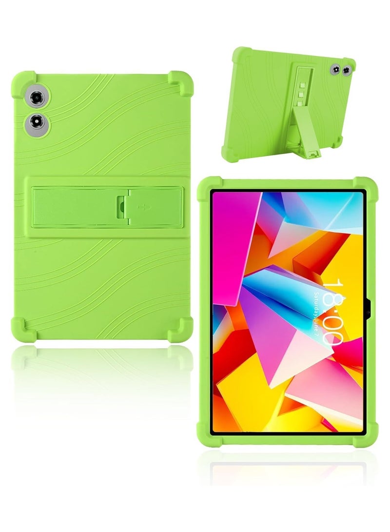 Compatible with Teclast T50 Plus 2025 11-inch Tablet Case, Child-Friendly Soft Silicone Adjustable Stand Case