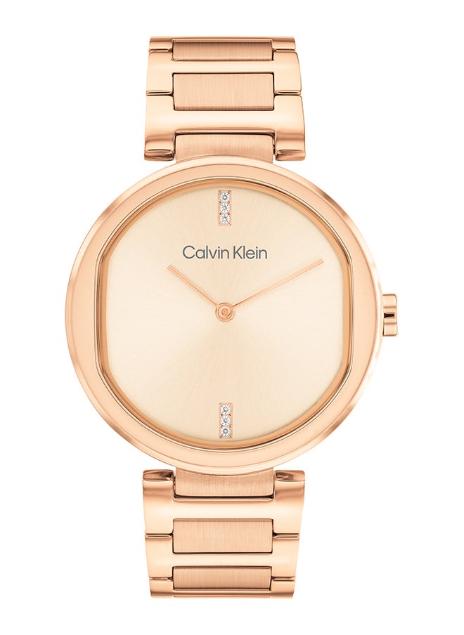 CALVIN KLEIN - Women's Analog Round Shape Stainless Steel Wrist Watch 25200431 - 36 Mm - Image 1