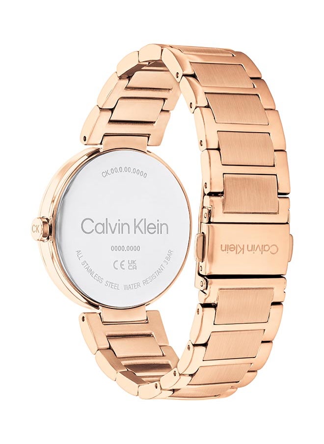 CALVIN KLEIN - Women's Analog Round Shape Stainless Steel Wrist Watch 25200431 - 36 Mm - Image 1